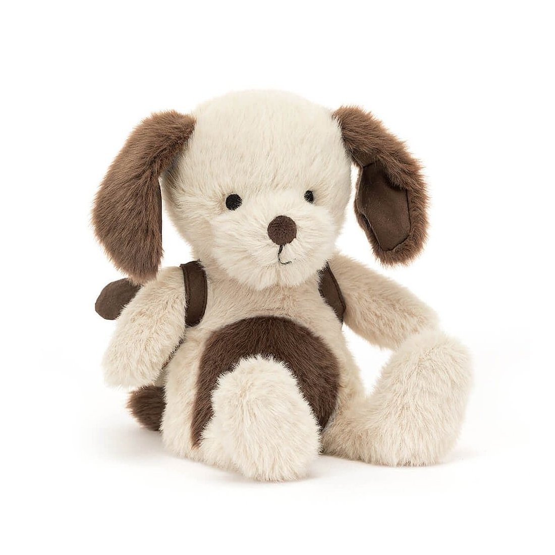 Jellycat Backpack Puppy mit Rucksack Vorderseite | Kuscheltier.Boutique