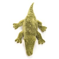 Hermann TEDDY Krokodil von oben | Kuscheltier.Boutique