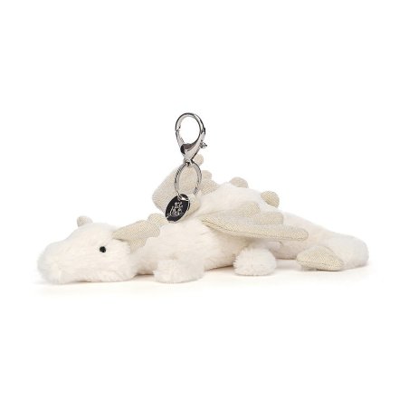 Jellycat Drache Snow Dragon Vorderseite Schlüsselanhänger | Kuscheltier.Boutique Jellycat Drache Snow Dragon Vorderseite Schlüsselanhänger | Kuscheltier.Boutique