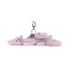 Jellycat Drache Lavender Dragon Schlüsselanhänger | Kuscheltier.Boutique