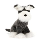 Jellycat Hund Lawrence Schnauzer Vorderseite | Kuscheltier.Boutique