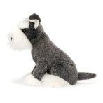 Jellycat Hund Lawrence Schnauzer grau / weiß | Kuscheltier.Boutique