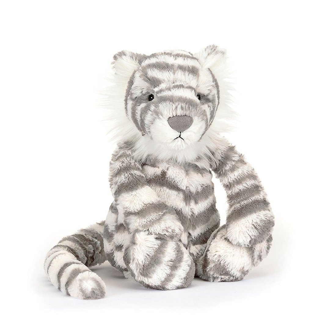 Jellycat Schneetiger Bashful Snow Tiger Vorderseite | Kuscheltier.Boutique
