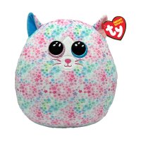 Ty Squish-a-Boos Plüschkissen Katze Emma 20cm | Kuscheltier.Boutique