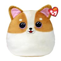 Ty Squish-a-Boos Hund Tanner beige-braun 35cm groß 