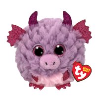 Ty Puffies Drache Spark Plüschtier violett | Kuscheltier.Boutique