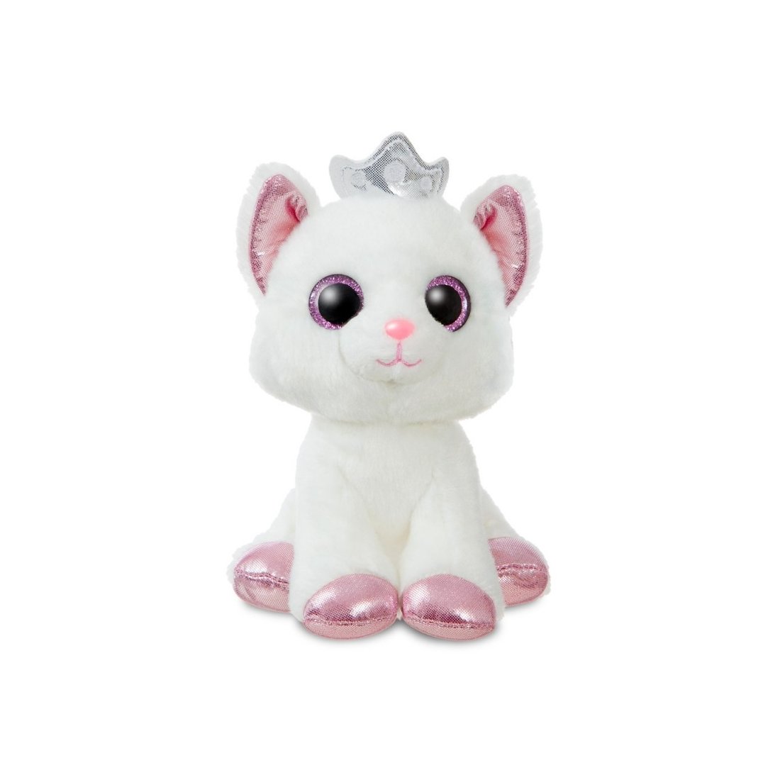 Katze mit Krone, 18cm Aurora Sparkle Tales Plüschtiere | Kuscheltier.Boutique