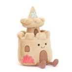 Jellycat Amuseables Sandcastle Vorderseite Sandburg | Kuscheltier.Boutique