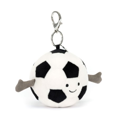 Jellycat Amuseables Sports Fußball Vorderseite Anhänger | Kuscheltier.Boutique