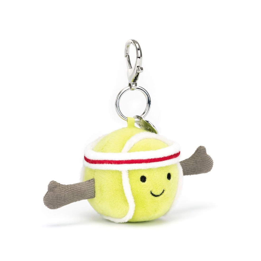 Jellycat Amuseables Sports Tennisball Vorderseite Anhänger | Kuscheltier.Boutique