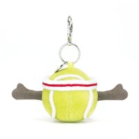 Jellycat Amuseables Sports Tennisball Rückseite Anhänger | Kuscheltier.Boutique