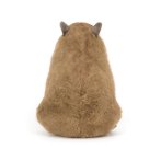 Jellycat Clyde Capybara, Rückseite Wasserschwein  