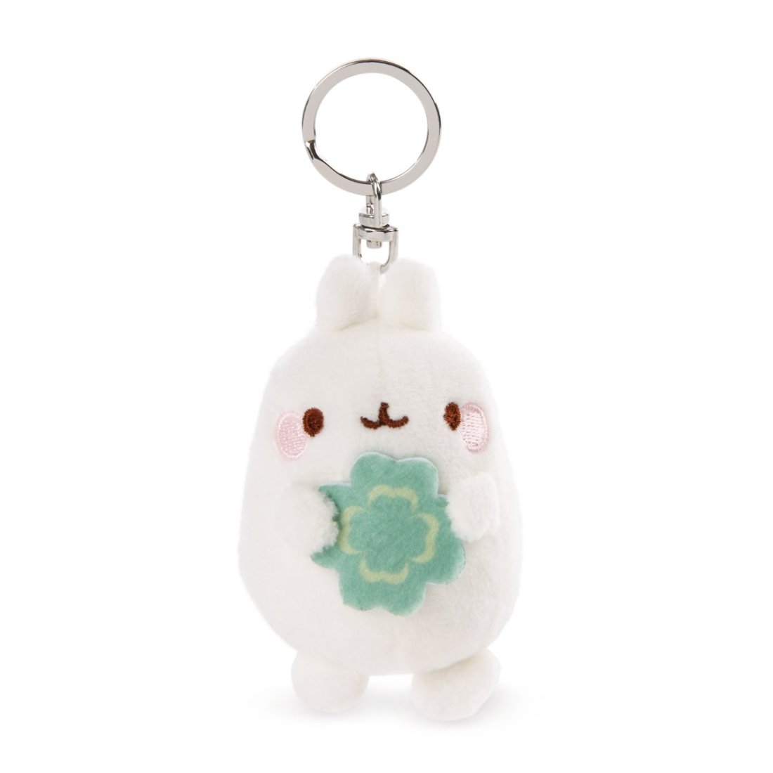 NICI Molang mit Kleeblatt, Vorderseite Schlüsselanhänger 