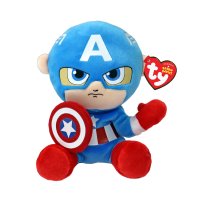 Ty Beanie Babies Captain America Marvel Plüschfigur | Kuscheltier.Boutique