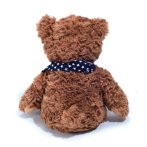 Hermann TEDDY Teddy Bär mit Halstuch 30cm Rückseite | Kuscheltier.Boutique