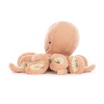 Jellycat Oktopus Odell 22cm groß Krake pfirsich 