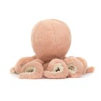 Jellycat Oktopus Odell 22cm groß, Rückseite Krake 