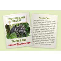 Teddy Hermann erklärt... Tapirbaby Hangtag | Kuscheltier.Boutique
