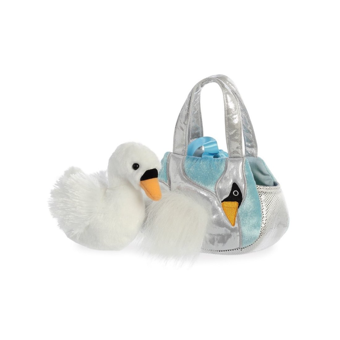 Fancy Pals: Schwan Fiona mit Tasche | Kuscheltier.Boutique Fancy Pals: Schwan Fiona mit Tasche | Kuscheltier.Boutique