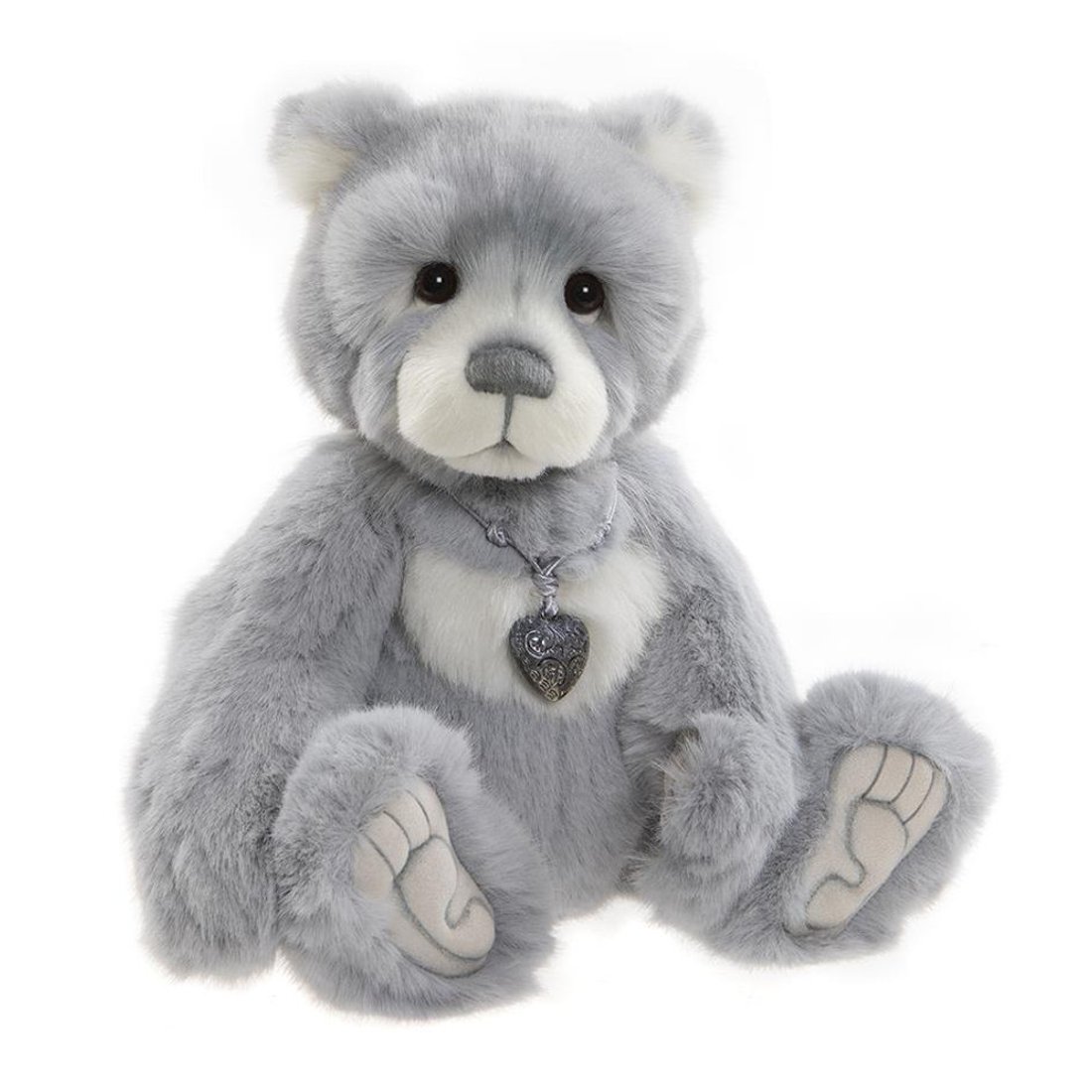 Charlie Bears Teddybär Greg hellgrau | Kuscheltier.Boutique
