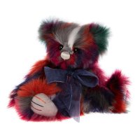 Charlie Bears Teddybär Piggledy dunkelrot | Kuscheltier.Boutique