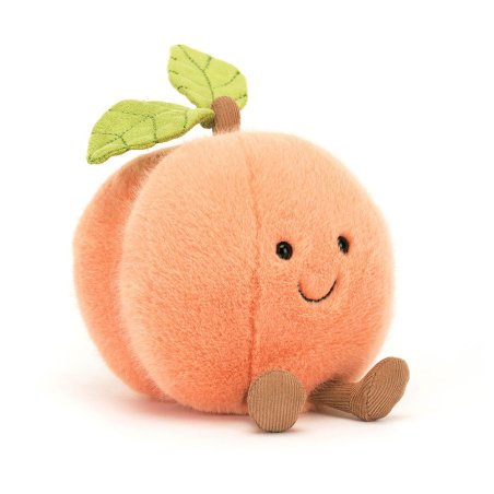 Jellycat Pfirsich Amuseable Peach Vorderseite | Kuscheltier.Boutique Jellycat Pfirsich Amuseable Peach Vorderseite | Kuscheltier.Boutique