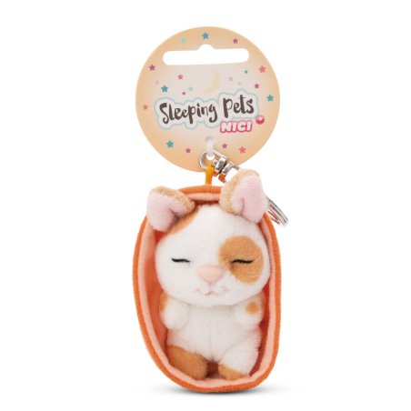 NICI Schlüsselanhänger Sleeping Bunnies Hase gefleckt mit Etikett | Kuscheltier.Boutique NICI Schlüsselanhänger Sleeping Bunnies Hase gefleckt mit Etikett | Kuscheltier.Boutique