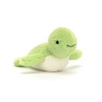 Jellycat Fluffy Turtle Vorderseite Schildkröte | Kuscheltier.Boutique