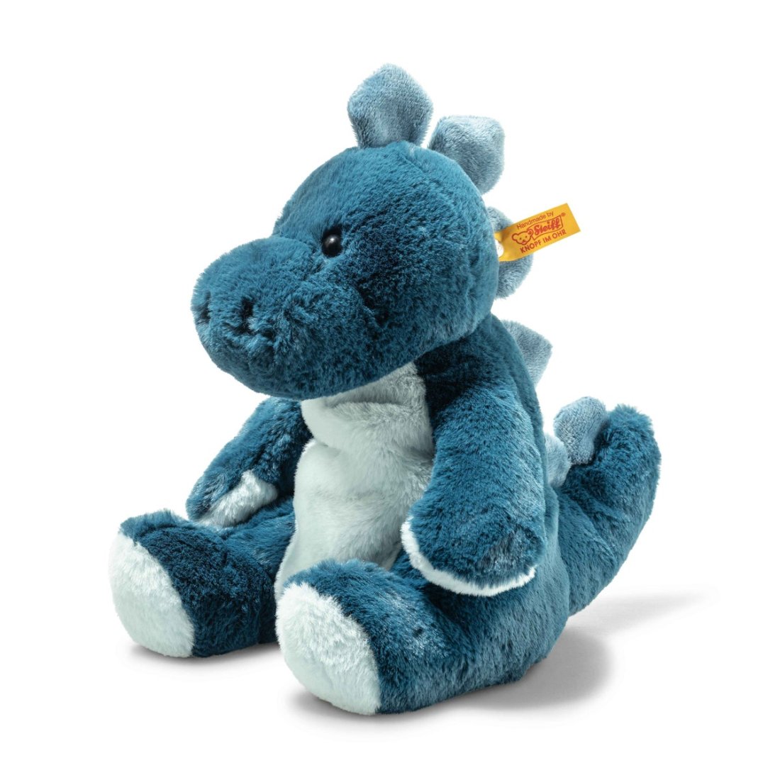 Steiff Friends Dino Stegosaurus Spott petrol | Kuscheltier.Boutique
