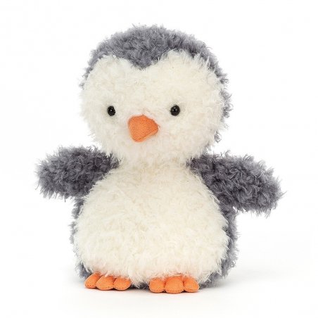 Jellycat Little Plüsch Pinguin grau-weiß, Vorderseite Jellycat Little Plüsch Pinguin grau-weiß, Vorderseite