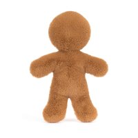 Jellycat Jolly Gingerbread Fred 18cm groß Rückseite 