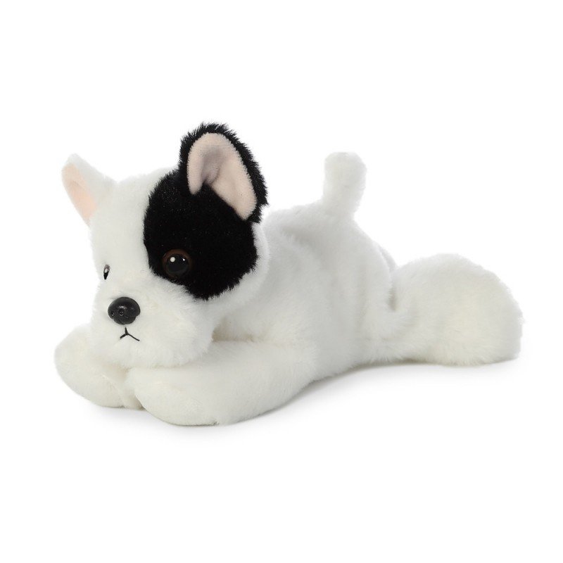 Aurora Plüschtiere Bulldogge Hund, schwarz-weiß | Kuscheltier.Boutique