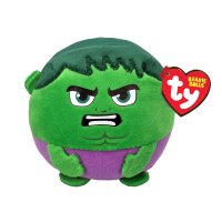 Ty Beanie Balls Marvel Hulk Puffie 