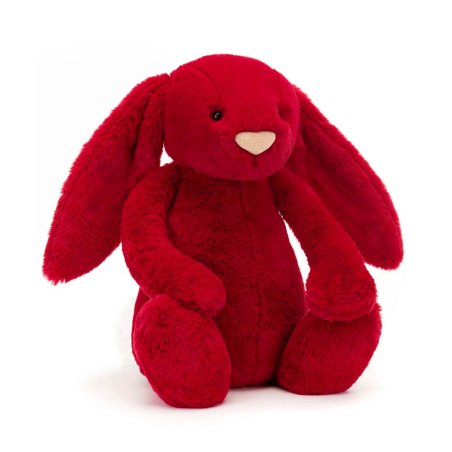 Jellycat Hase Bashful Luxe Bunny Scarlett, Vorderseite 