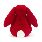 Jellycat Hase Bashful Luxe Bunny Scarlett, Rückseite 