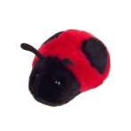 Hermann TEDDY Marienkäfer sitzend Vorderseite | Kuscheltier.Boutique