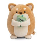 NICI mymochi Vorderseite Hund Hiro mit Bubble Tea | Kuscheltier.Boutique