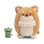 NICI mymochi Kuscheltier Hund Hiro mit Bubble Tea 