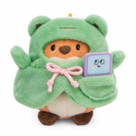 NICI mymochi Fuchs Geek mit Videogame + Froschkostüm 