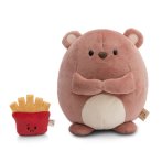 NICI mymochi Kuscheltier Bär Nomo mit Pommes 