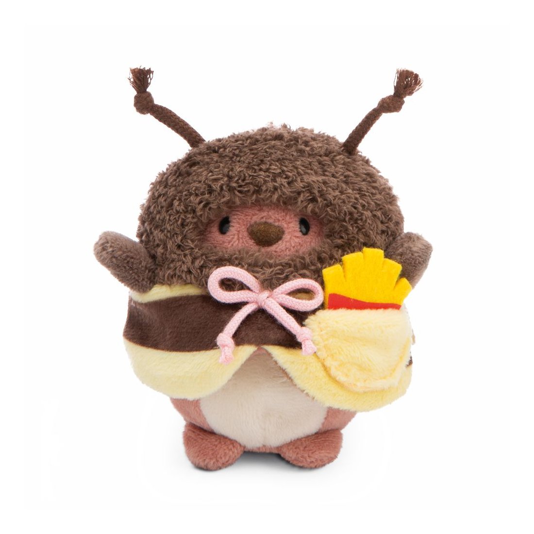 NICI mymochi Bär Nomo mit Pommes + Bienenkostüm 