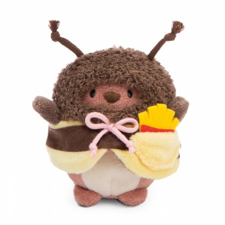 NICI mymochi Bär Nomo mit Pommes + Bienenkostüm 