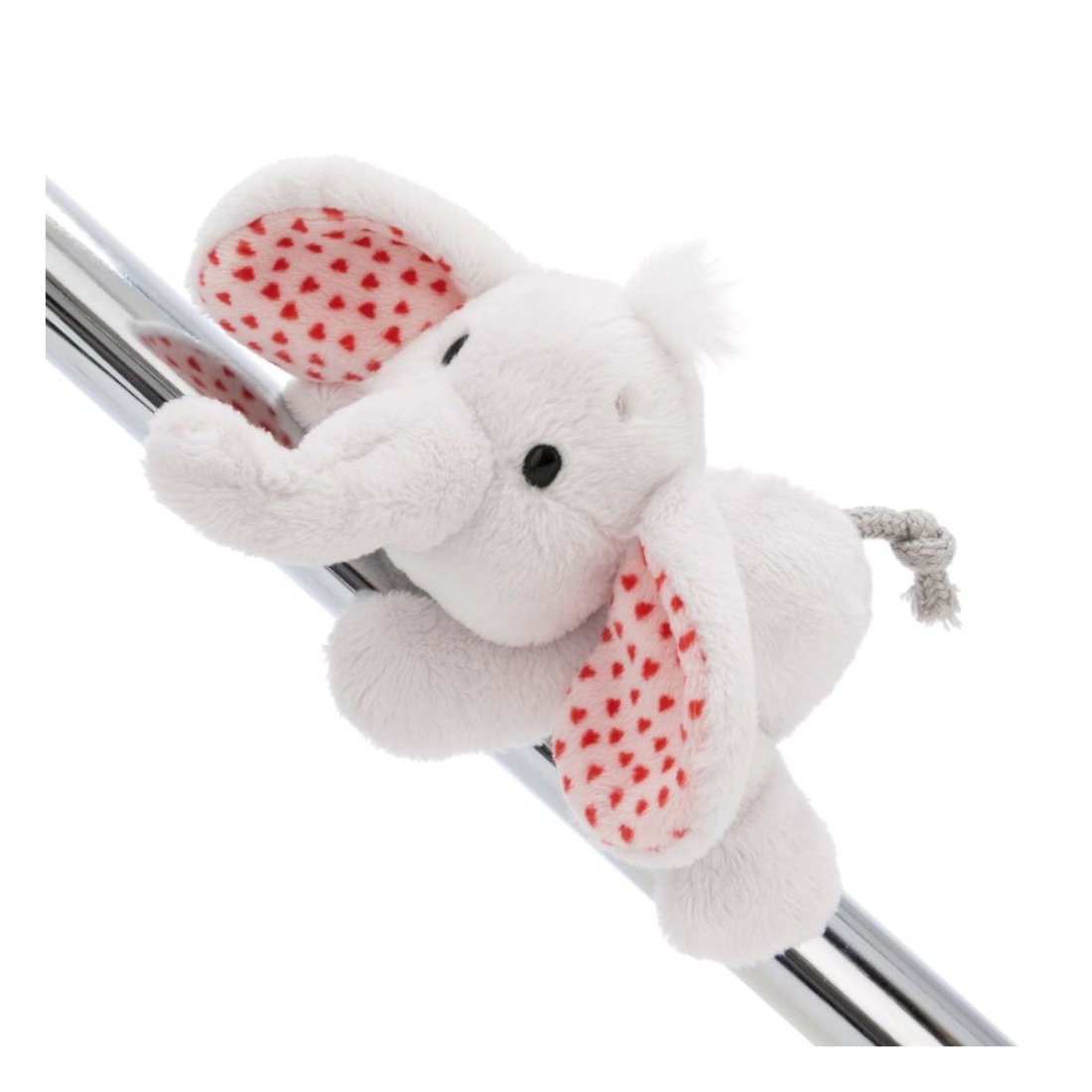 NICI Magnettier Love Elefant hellgrau | Kuscheltier.Boutique