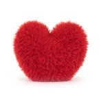 Jellycat Amuseables Beatie Heart 20cm groß, Rückseite Herz 