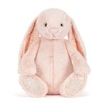 Jellycat Hase Blossom Blush Bunny Cherry 50cm Vorderseite | Kuscheltier.Boutique