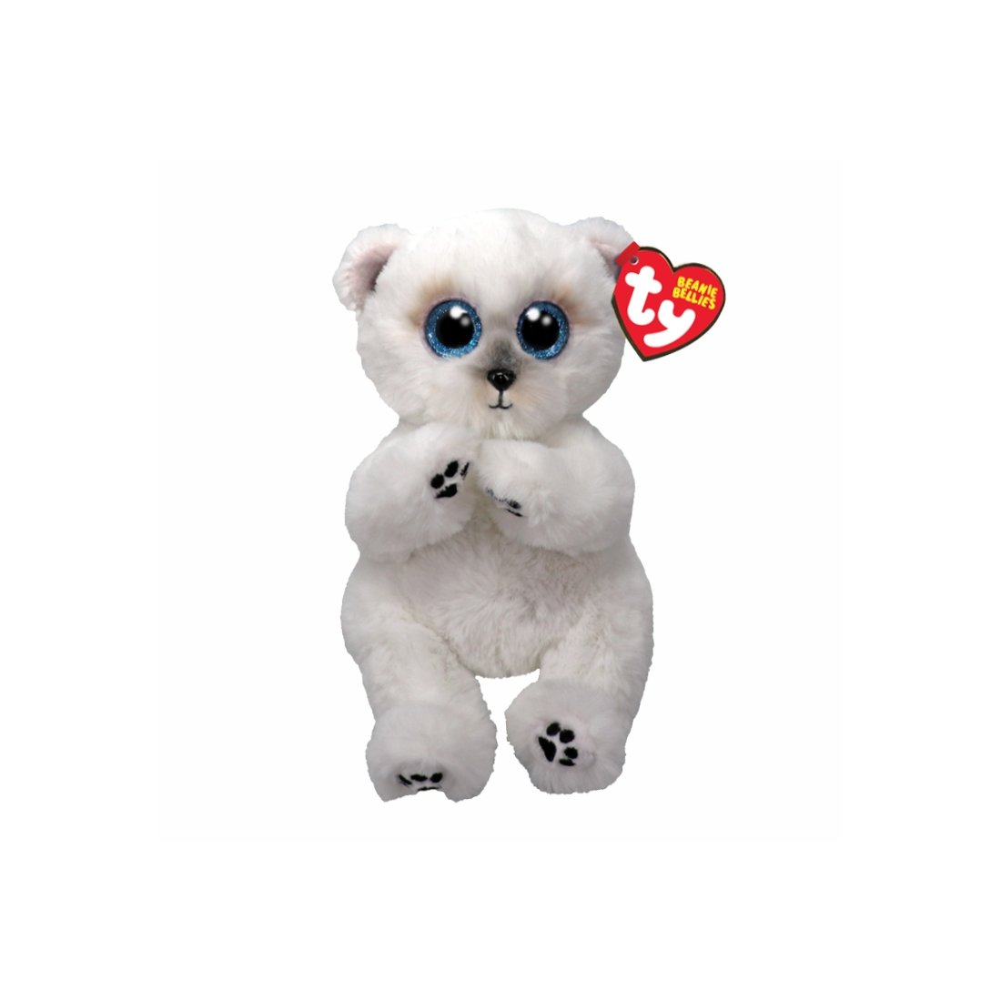 Ty Beanie Bellies Eisbär Wuzzy Polar Bear | Kuscheltier.Boutique
