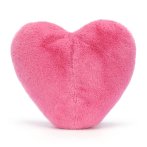 Jellycat Amuseables Plüsch Herz pink mit Beinchen 20cm Rückseite | Kuscheltier.Boutique