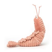 Jellycat Garnele Sheldon Shrimp sitzend