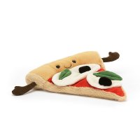 Jellycat Amuseables Pizzastück, Vorderseite | Kuscheltier.Boutique