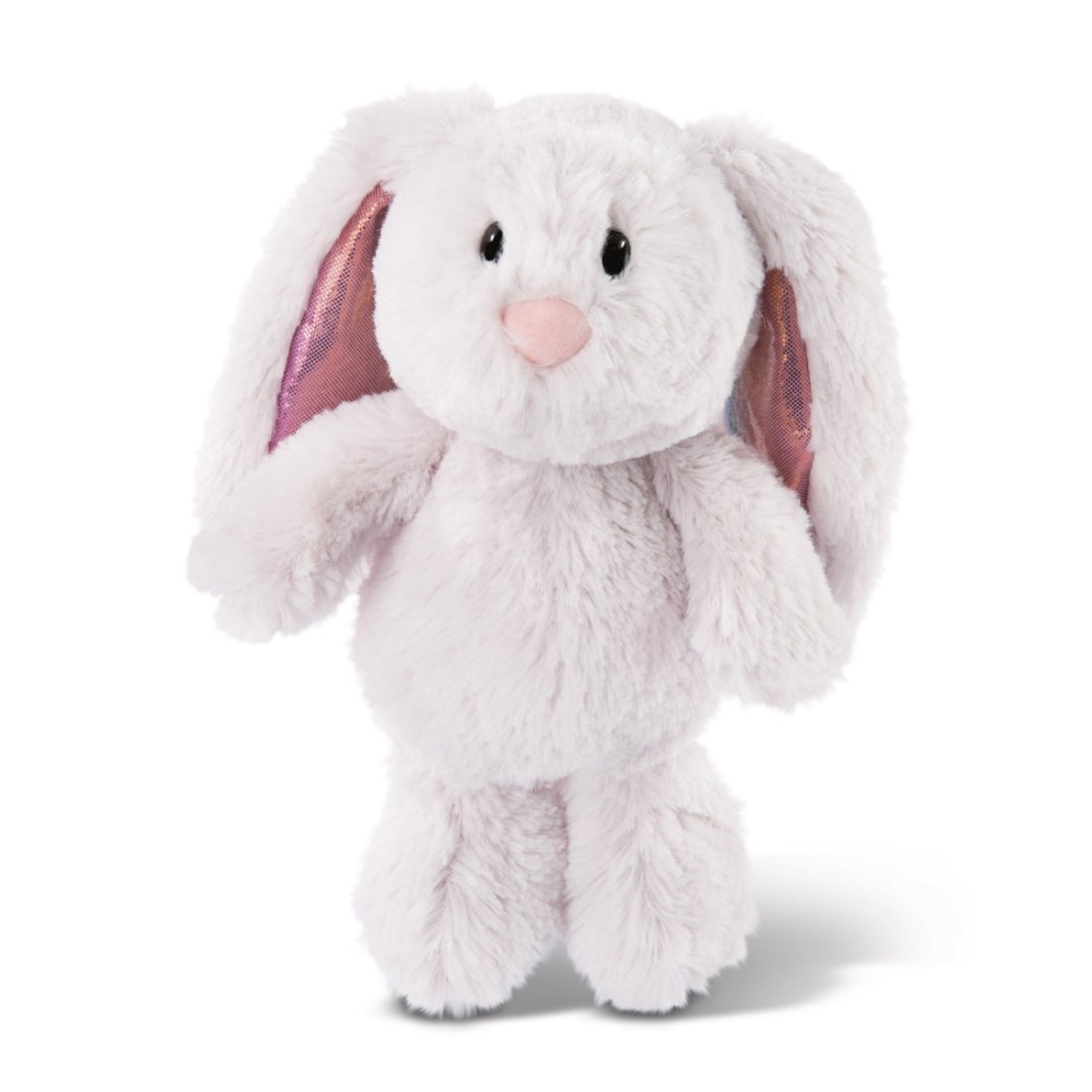 NICI Spring Rabbits Hase hellgrau Vorderseite | Kuscheltier.Boutique